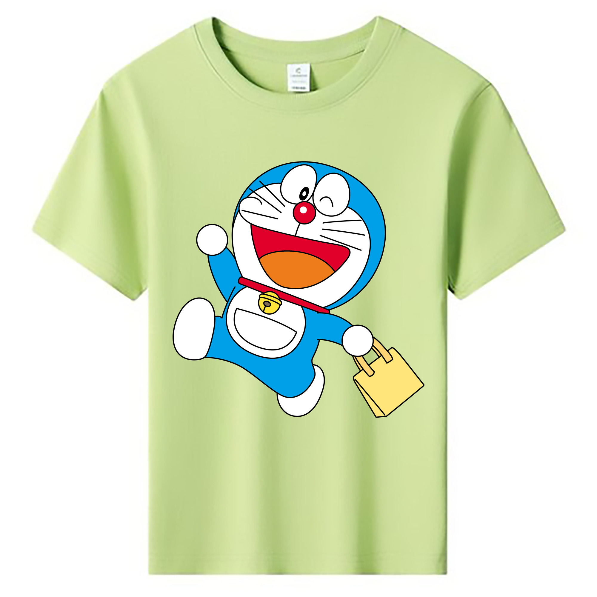 （画像用） ドラえもん Doraemon 綿100％キッズTシャツ（フロントプリント）